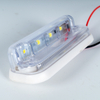 Indicatori LED bianchi con lente trasparente da 4 pollici