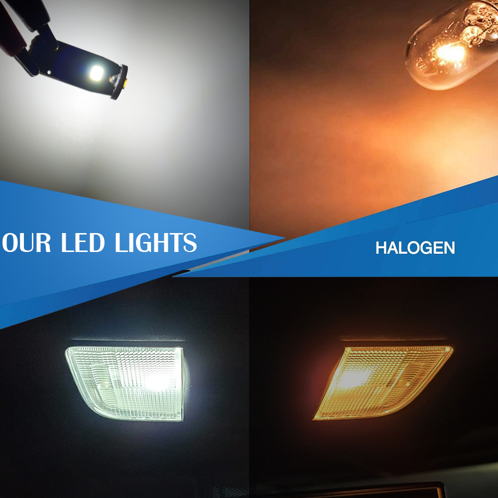 Bulbi a LED a cuneo estremamente luminoso 194 per lampadina a targhetti di licenza