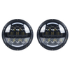 7 "Portale a LED per jeep wrangler drl luci di lavoro a fascia bassa