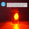 Luce di clearance del marcatore a LED rosso con Chrome