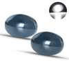 Luci di ingombro laterali a led ovali color ambra per Ford
