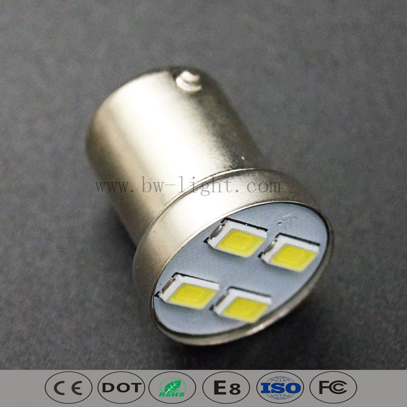 Lampadina LED per auto con luce di retromarcia bianca Ba15d