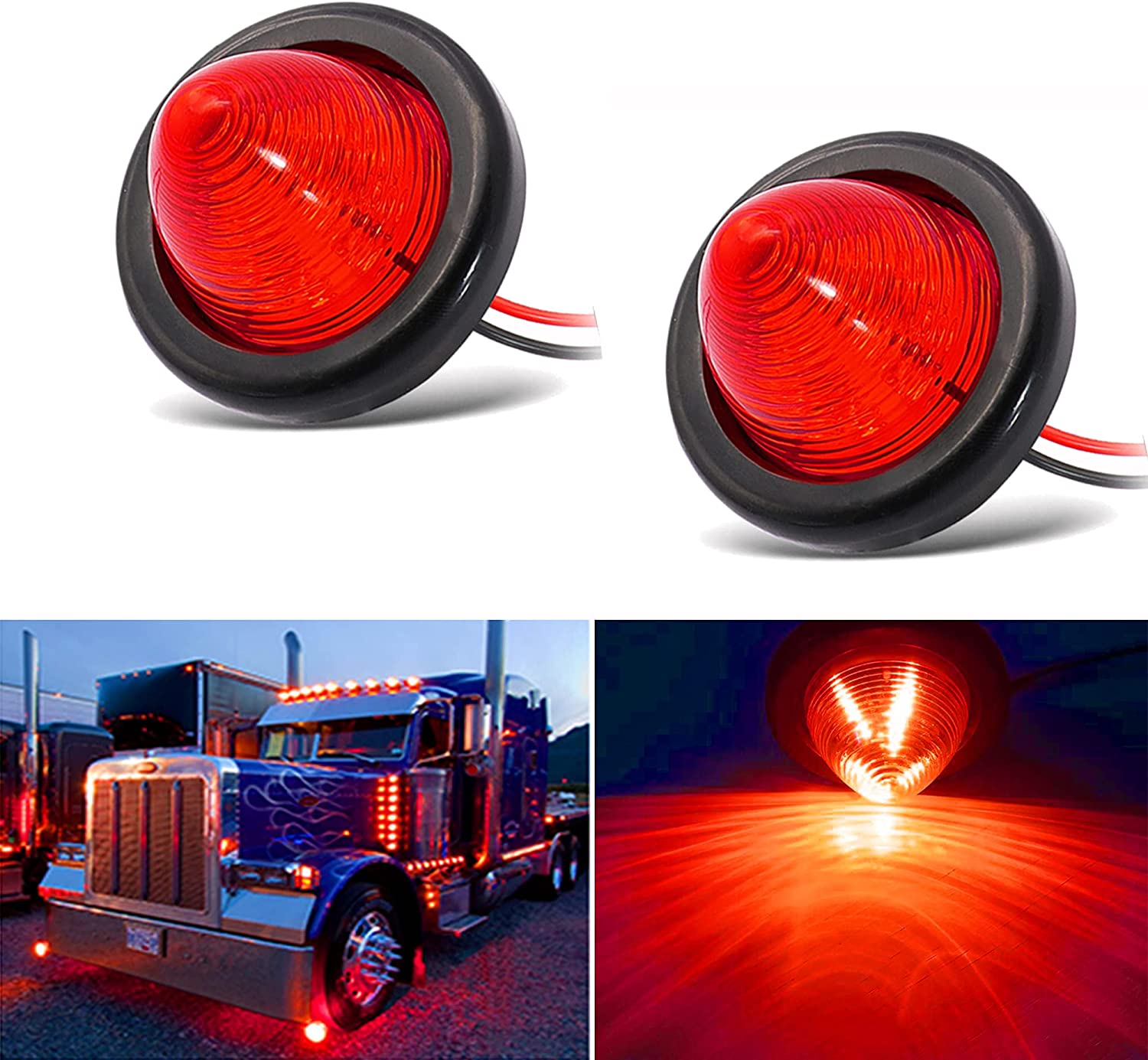 "Spia degli indicatori di direzione laterali a LED per lo spazio del camion"