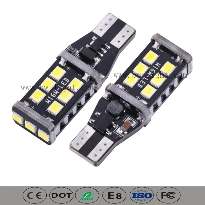 T15 Bulbs LED LED inversa di backup automobilistico 