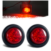 2,0 "luce marcatore laterale a led rotonde per rimorchi