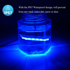  3,8 "pollici- Blue-LED Marine Marker Light
