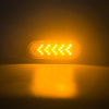 Luci posteriori a LED con indicatori di direzione a freccia ovale da 6 " pollici